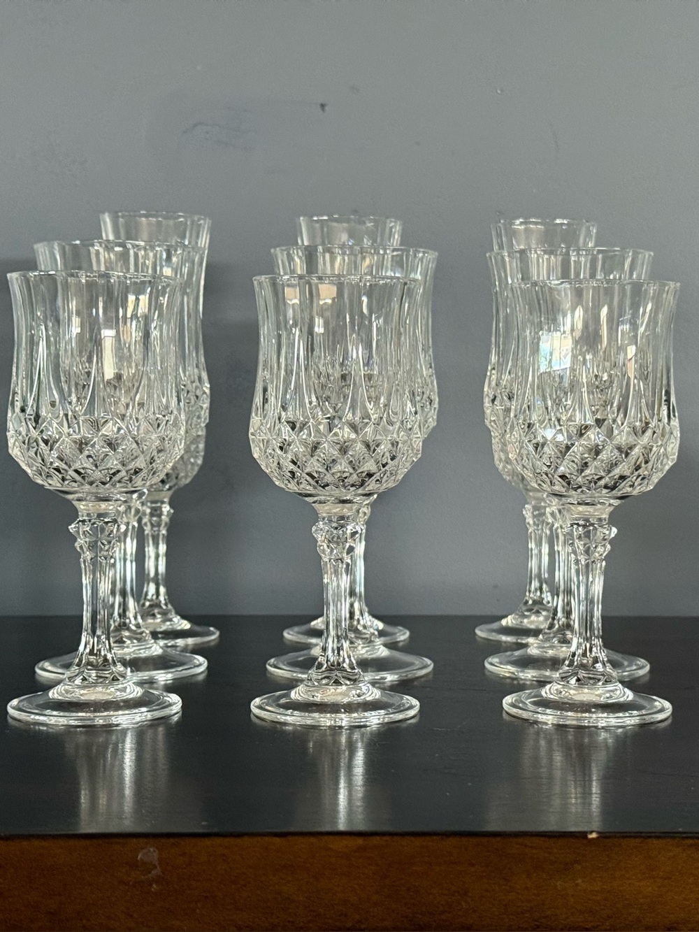 Cristal d'Arques Longchamp Wine Glasses  & Champagne Flutes